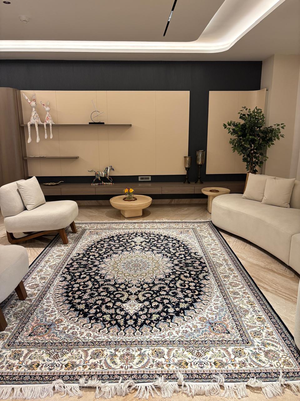 Kashmiri Silk Carpet